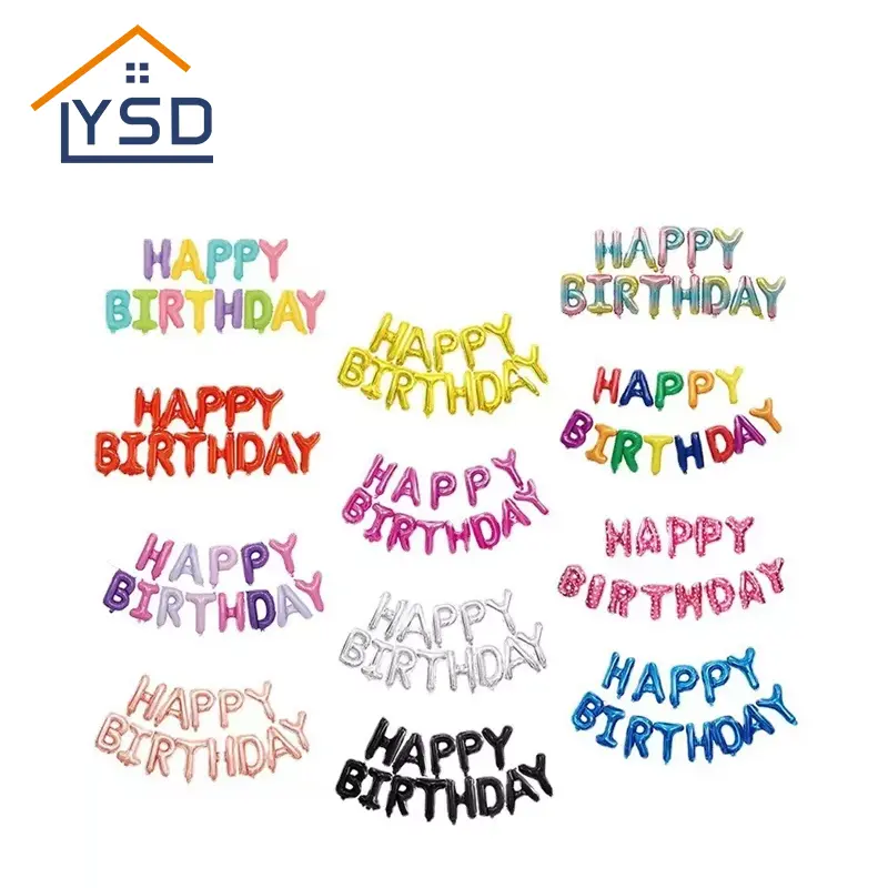 Happy Birthday Foil Balloon