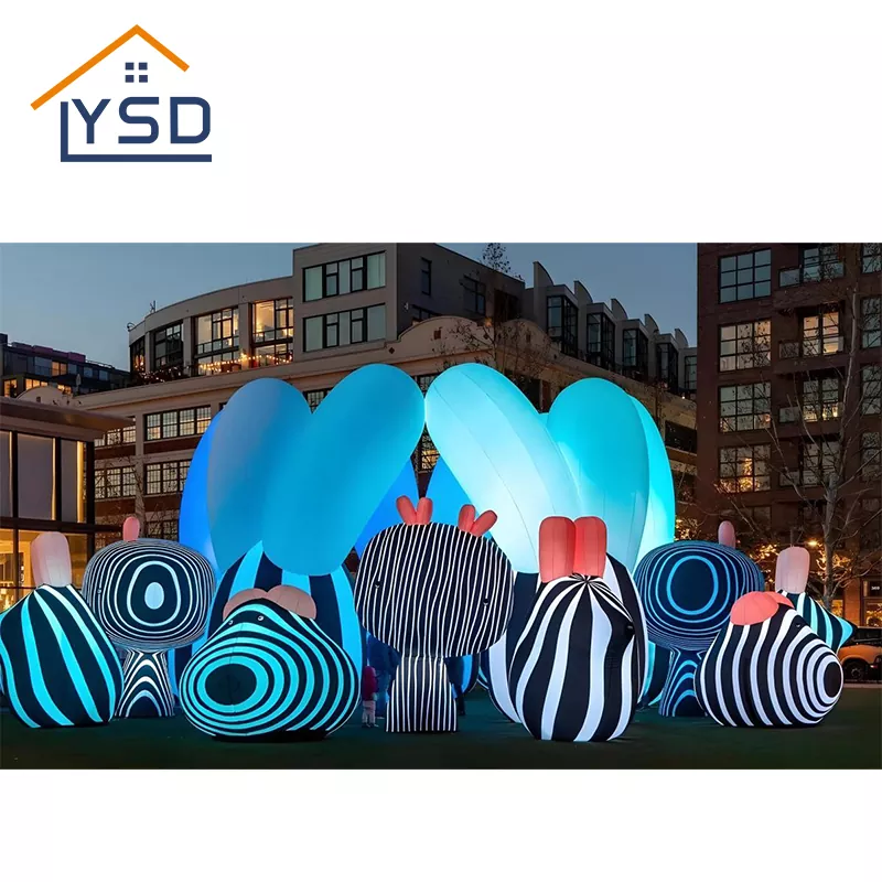 ‌What are the applications of PVC inflatable models in use?