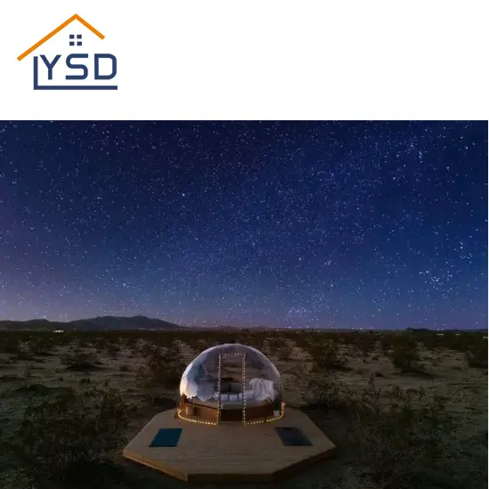 A Glass Room for Watching The Stars