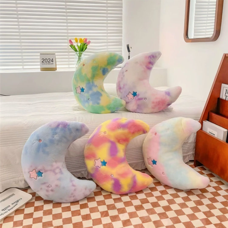 Adorable Moon Shaped Pillow