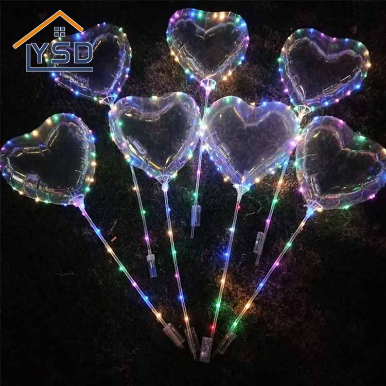 Bobo Balloon Heart Shape