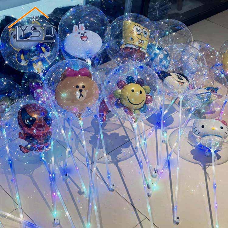 Bobo Balloon Set With Mini Foil Balloon