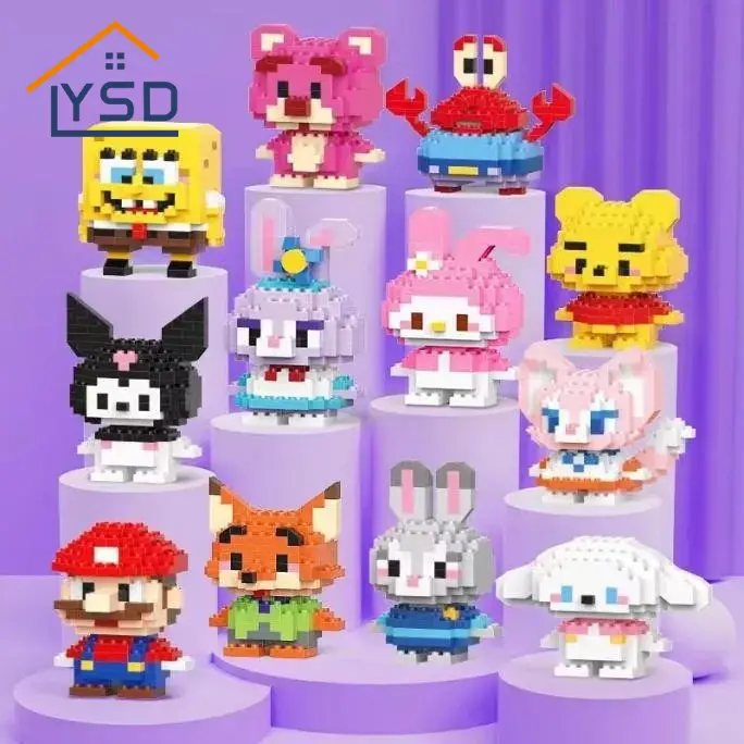 Cartoon Building Blocks