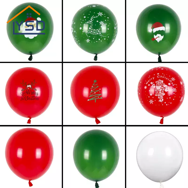Christmas Latex Balloons