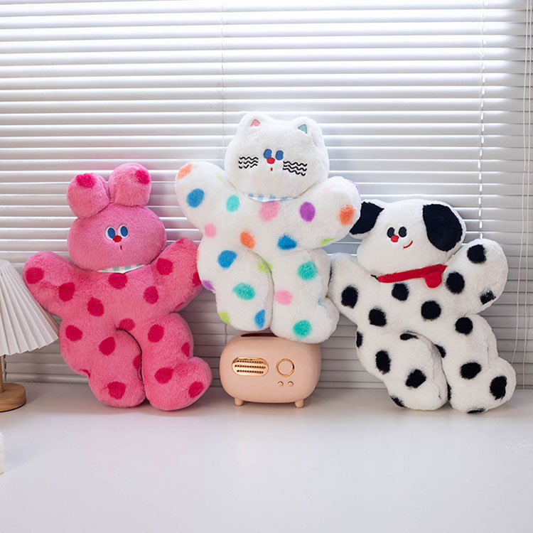 Deformation Resistant Dalmatian Plush Toy