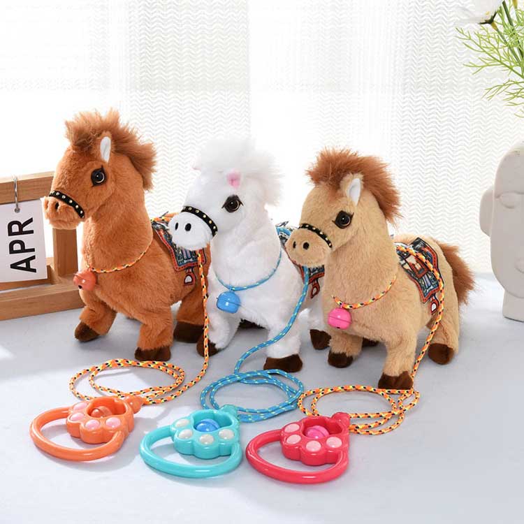 Electric Animal Plush Toy with AI Voice