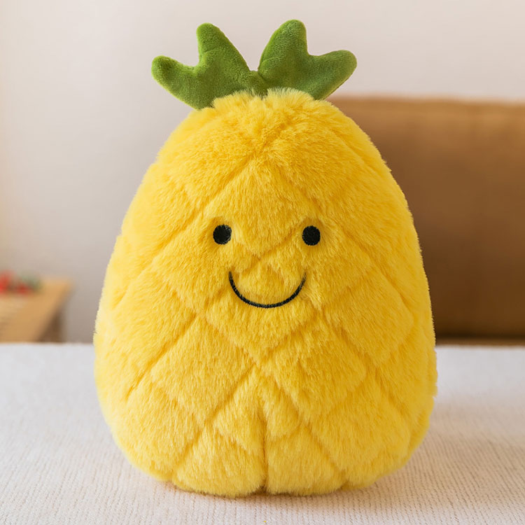 Fluffy Pineapple Pillow Plush