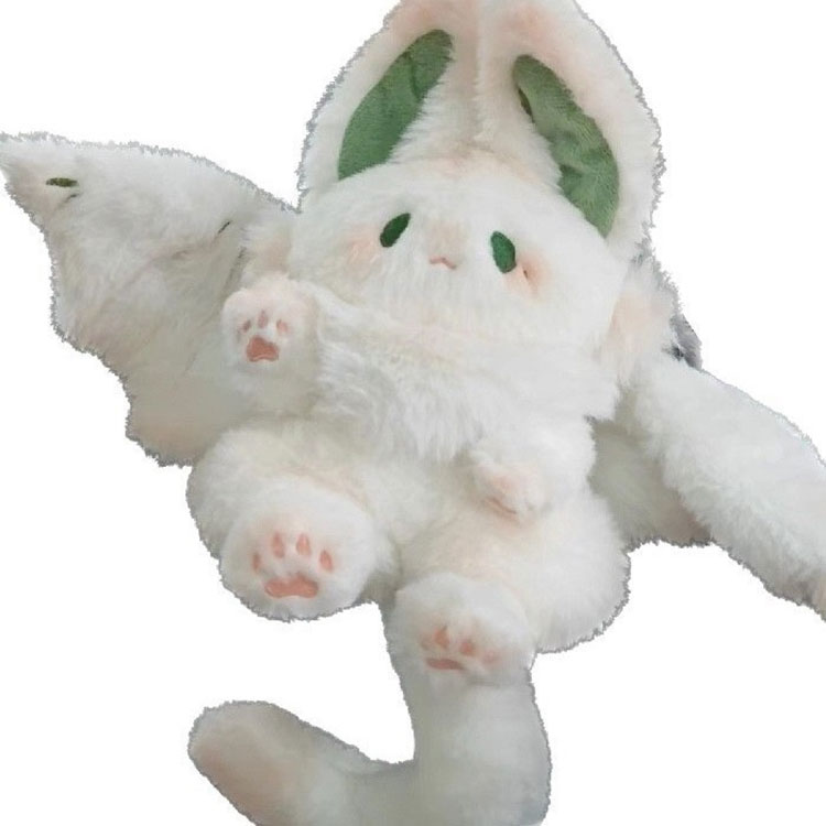 Flying White Rabbit Plush Toy