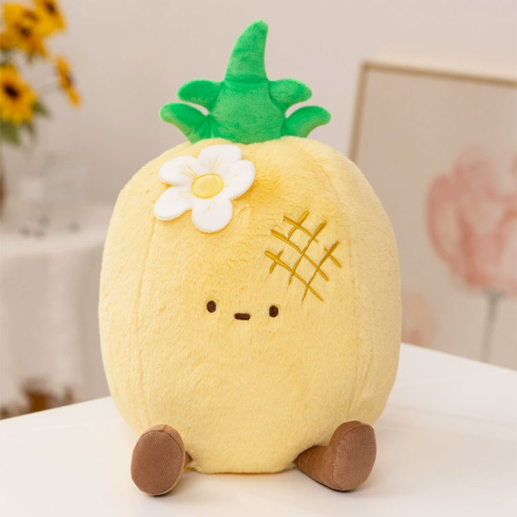 Fluffy Pineapple Pillow Plush China