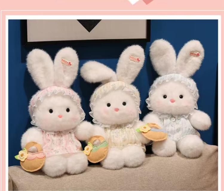Plush Bunny with Glasses China