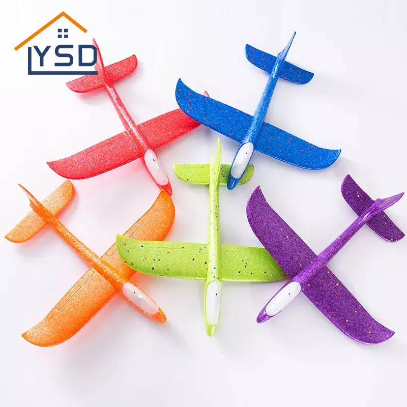 Light-Up Hand-Throwing Airplane