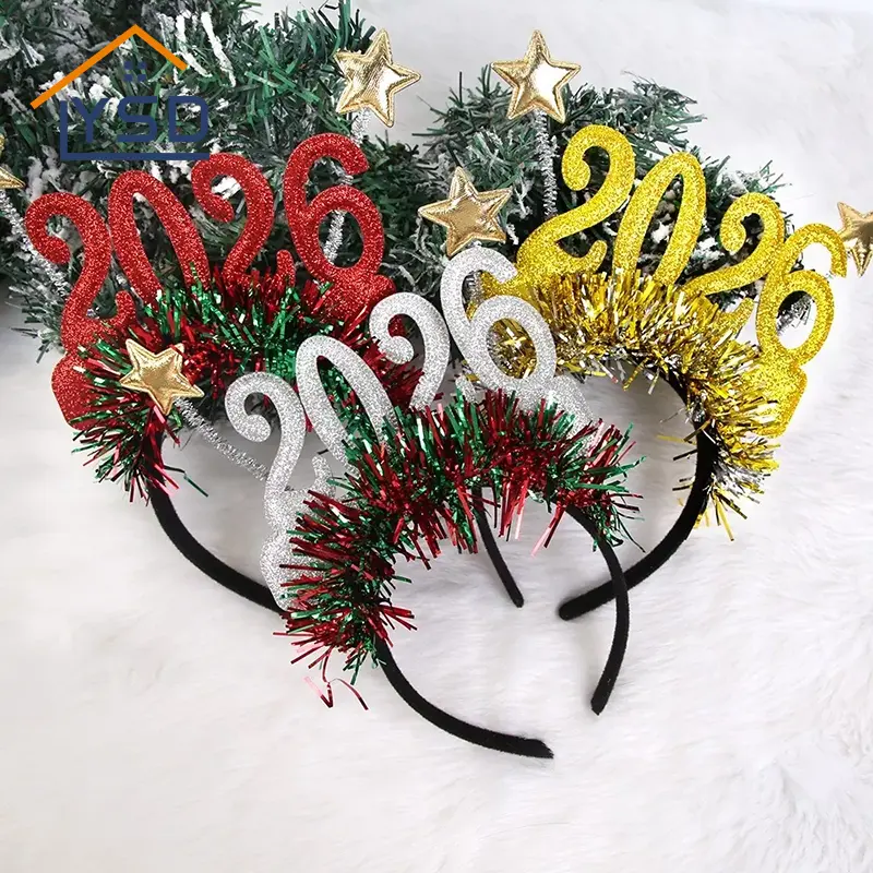 New Year 2026 Number Headband