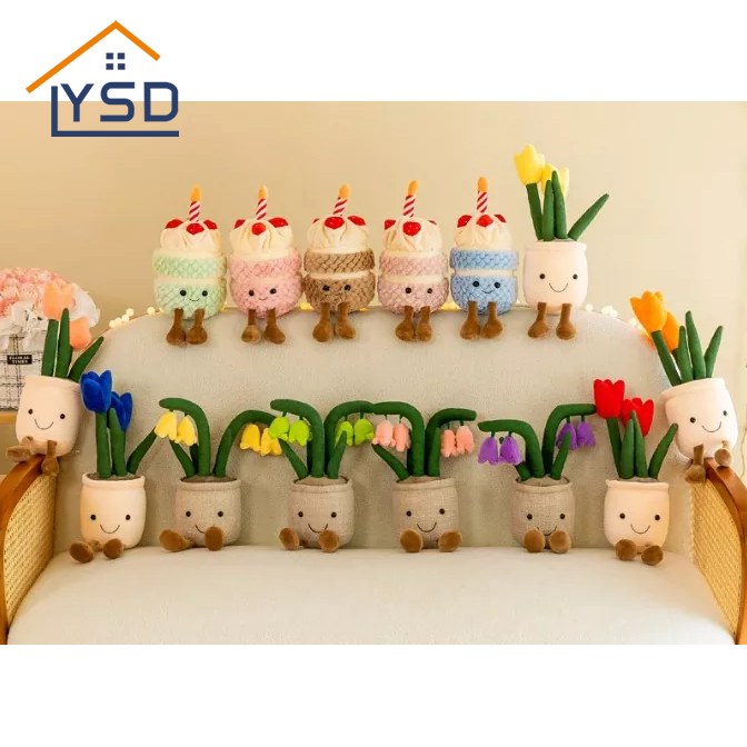 Potted Plant Plush Doll