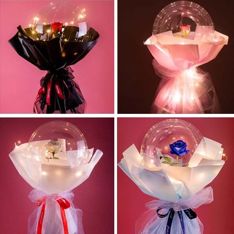 Rose Bobo Balloons