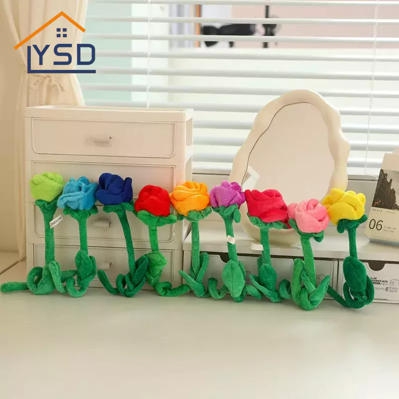 Rose Bouquet Plush Toy