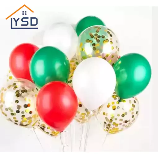 Sequined Latex Balloons