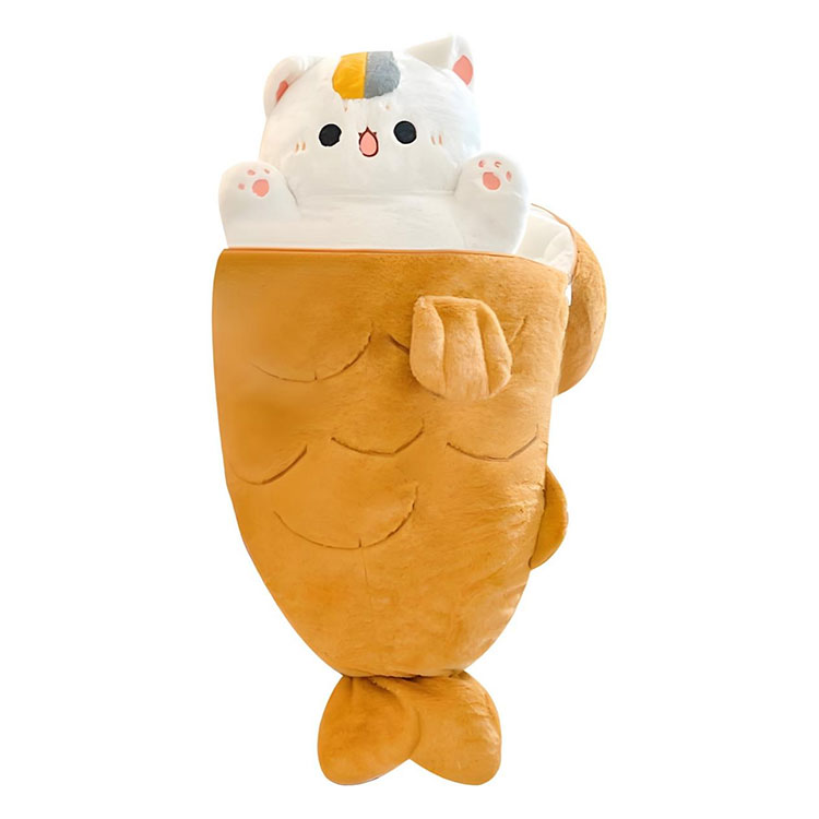 Taiyaki Cat Hidden Pillow